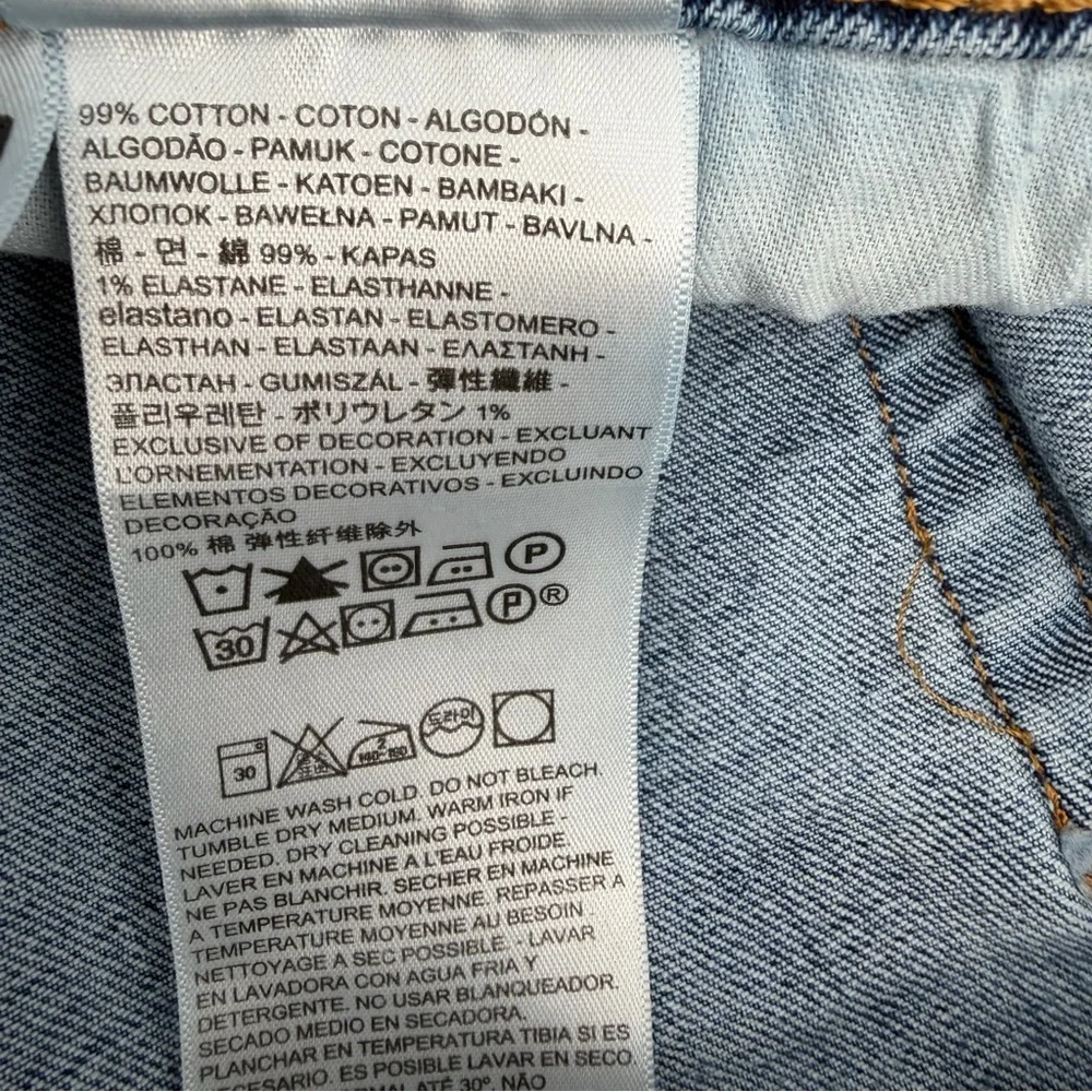 Levi’s Jeans Men’s 36x30 Blue Denim 514 Straight Fit Cotton Blend READ
